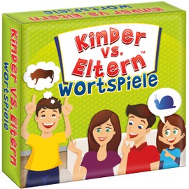 Board Games for Children Family Game Game for Children Party Game Kids Vs. Parents Word Games for Children 6+
