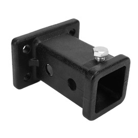 2in Bolt On Receiver Tube Trailer Hitch Receiver Adapter for Pickup Trucks Universal