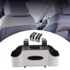 F Fityle Hanging Car Headrest Organizer with Tissue Box and