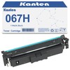 KANTEN Remanfuctured 067 067H Toner Cartridge Set (with Display Capacity