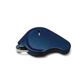 HERMA 1013 Kleberoller doppelseitig nachfüllbar permanent, 15 m, selbstklebender Klebeband Roller für Fotoalbum, Scrapbook, Fotobuch, Basteln, Schule & Büro, blau