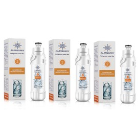 JUJINQUANY Refrigerator Water Filter 3-Pack, Compatible with Whirlpool Refrigerator Water Filter 2, EDR2RXD1, Kenmore 9082, Kenmore 9903