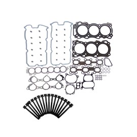 DNJ HGB645 Cylinder Head Gasket Set with Head Bolt Kit for 2002-2009 Infiniti I35 3.5L 3498cc V6 DOHC
