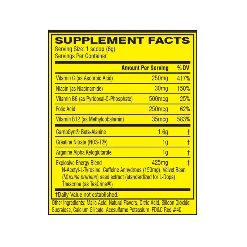 Cellucor C4 Original Pre-Workout Blue Raspberry, 390g, Pack of 3