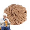 Yarn Chenille,Soft Velvet Yarn - Thick Yarn for Knitting, Chunky