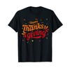Happy Thanksgiving T-Shirt, black