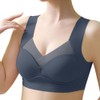Angel's Closet Bra, Wireless, Seamless, No Hooks, High Armpits, Wide,