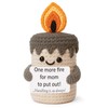 YUEYUQIU Funny Mom Birthday Gifts from Daughter Son, Crochet Candle