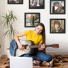 Emfogo 4 Pack Vinyl Record Frame for the Wall, Wall-Mounted