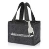 Nordstern Men's Felt Handbag with 6 Compartments - 24 x