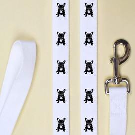 'French Bulldog Sitting' Dog Lead/Leash (DL00023491)