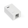 Leviton QuickPort Surface Mount Housing, 1-Port, 41089-1WP, White