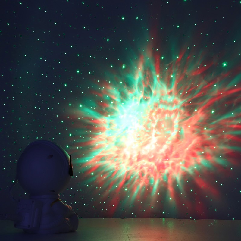 Star LED Night Light Projector Astronaut Shape Star Projector Lamp