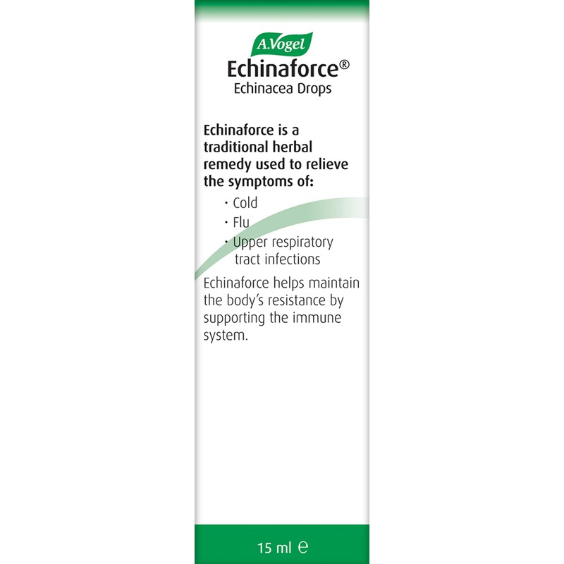 A.Vogel Echinaforce Echinacea Drops | Relieves Cold & Flu Symptoms