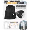 Outdoor Ventures Women's Quilted Vest Packable Transition Vests Lined Hybrid