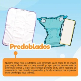 Pack 4 Predoblados Ch  Snappy  Cubierta Lisa Ecopipo                                                                                                  