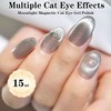senvenski Jelly Glass Cat Eye Gel Nail Polish with Magnet