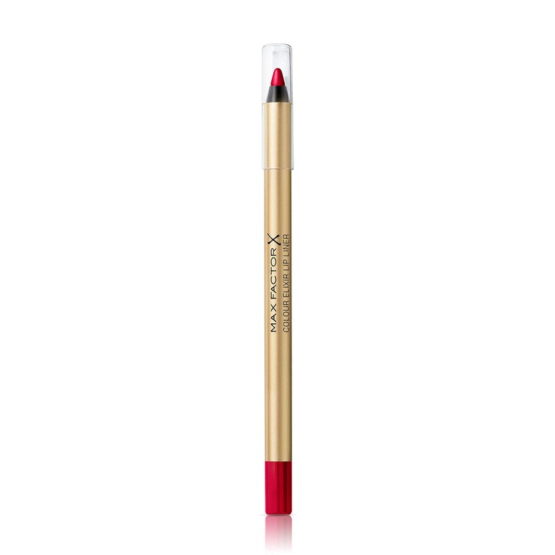 Max Factor Colour Elixir Moisturising Lip Liner, 12 Red Blush,