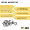 Avoltik Earth Clamp for PV Modules, Pack of 8, Solar