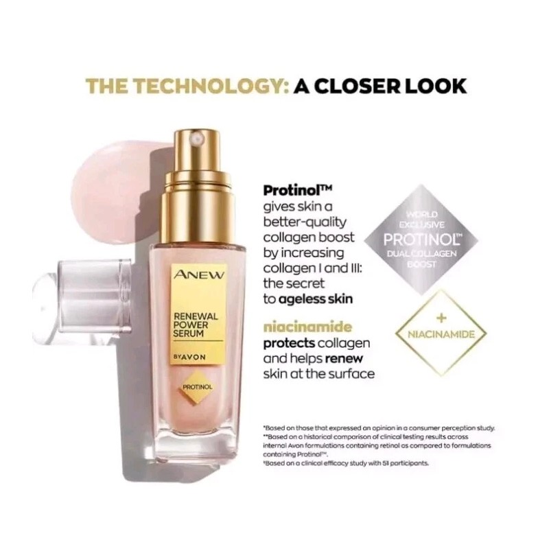 AVON ANEW POWER SERUM 1 FL OZ FULL SIZE Sealed