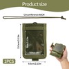 2 in 1 Tactical ID Case with Window, 3 Card