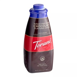 FixtureDisplays Torani 64 fl. oz. Sugar-Free Dark Chocolate Flavoring Sauce WS-999840026