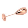 2pcs Copper Champagne Flutes Set Sturdy Thick Bottom Stainless Steel
