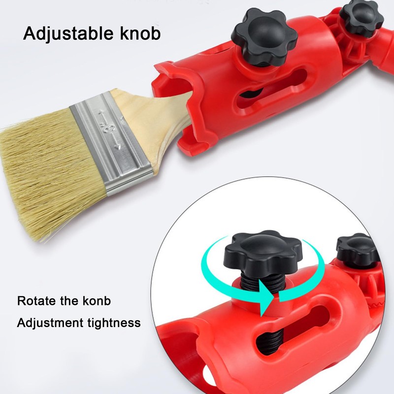 Multi Angle Brush Extender 160° Rotation 2 Direction Multifunctional Brush