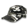 MM Collections Grey Camo Cadet Hat Fatigue Basic Training Round