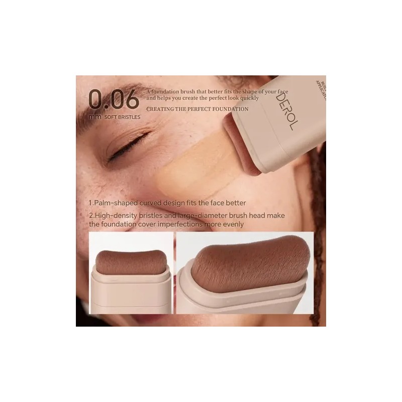Base De Maquillaje, Corrector Y Contorno En Barra + Pincel