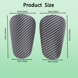 Pack of 2 shin pads for teenagers, mini shin pads for football, perfect fit for the calf, suitable for men, women, children, boys, girls.