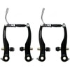 Promax Bicycle Brake Body V-Brake Set Aluminium Black