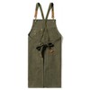 crazy bean BBQ Apron for Men Women Adjustable Work Apron