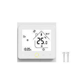 Tuya ZigBee3.0 Smart Thermostat 5A Weekly Programmable Temperature Controller APP Control Voice Control Compatible with Alexa/  Home for Water Floor Heating for Home Offices Villas
