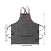 jiuzcare BBQ Apron for Men 76 cm Cotton Apron with