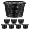 Weysat 8pcs Pond Plant Baskets Hydroponic Baskets 8.3 Inch Round