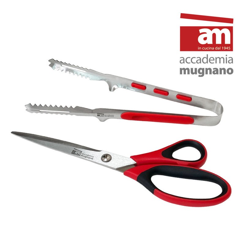 am Italy am kitchen scissors tongs 2-piece set meat scissors