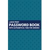 Large print password book with Alphabetical tabs for Seniors: Low