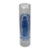 Generic Saint Clara (Santa Clara) White Pillar Candle