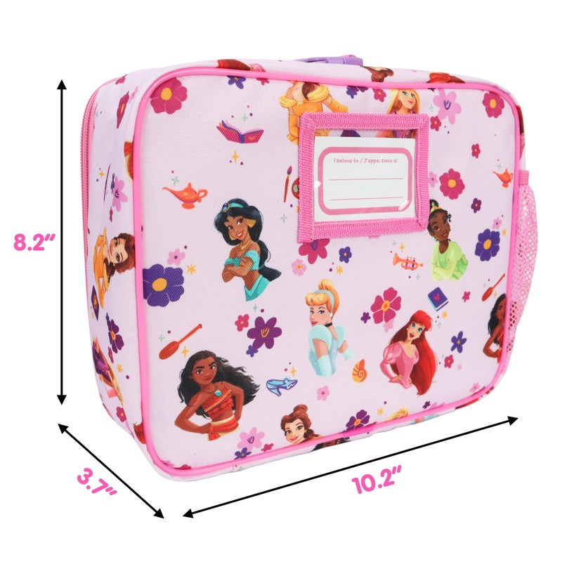 Princess Lunch Bag with Clip