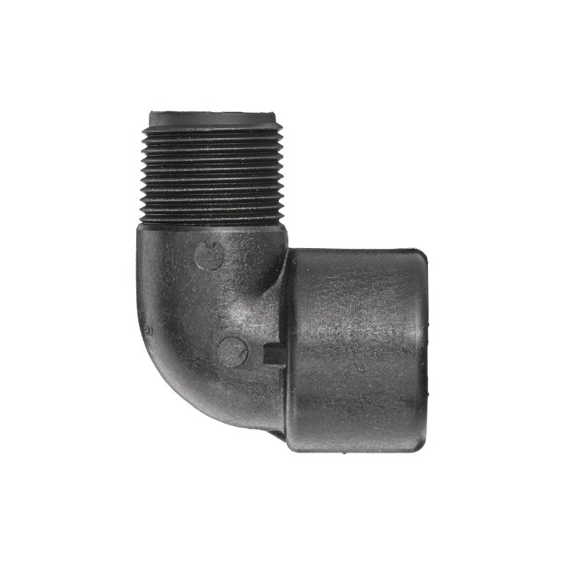 Banjo SL050-90 Polypropylene Pipe Fitting, 90 Degree Street Elbow, Schedule