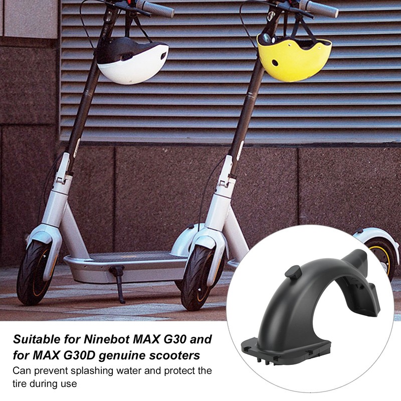 Electric Scooter Rear Mudguard Rear Splash Guard Replacement for Ninebot