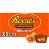 REESE'S Miniatures Milk Chocolate Peanut Butter Cups, Candy Packs, 0.31
