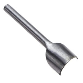 TF Leather Punch Set with 7 Half Round Cutters 10-40mm High Carbon Steel Alloy Steel Silver