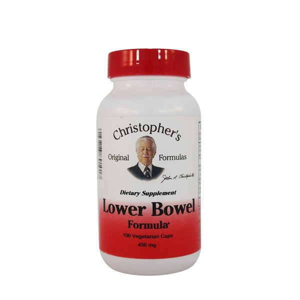 Dr. Christopher's: Lower Bowel Formula, 100 caps (6 pack)