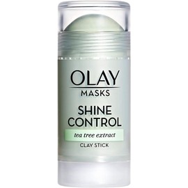 Face Masks by Olay, Shine Control with Tea Tree Extract, Facial Mask Stick, 1.7 Oz