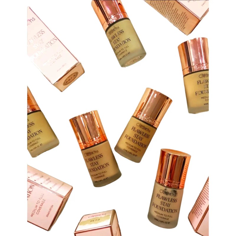 Base De Maquillaje Flawless Stay Beauty Creations 24 Tonos