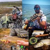 Maxcatch Streamer Waterproof Fly Fishing Box Double Sided Waterproof Jig
