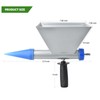 Auger Mortar Caulking Gun,All-Metal Portable Pointing Grouting Caulking Sprayer With