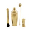 Point-Virgule Bartender Cocktail Shaker Set with Cocktail Shaker, Jigger, Bar